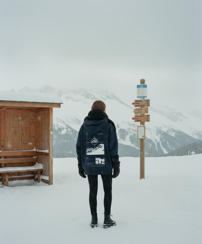 „The Peaks Will Outlive Us“ OS_Zip Hoodie