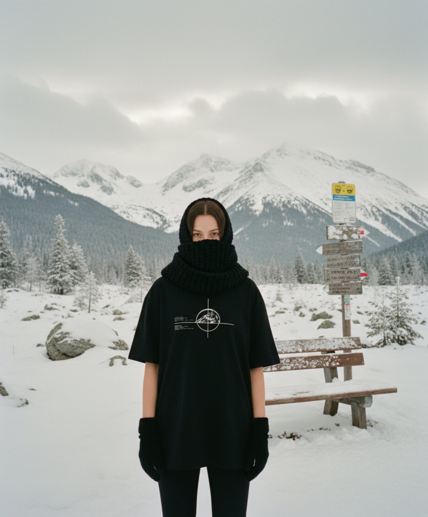 „The Peaks Will Outlive Us“ OS_Shirt